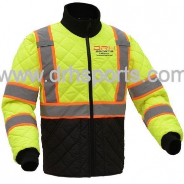 HIVIS Quilted Safety Jacket Manufacturers in San Marino